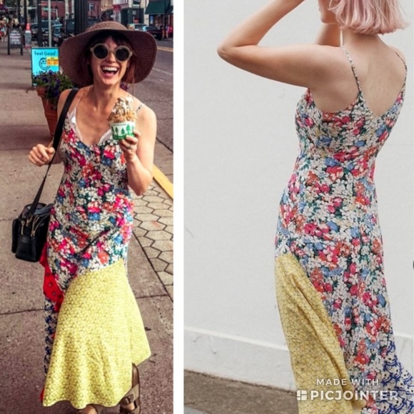 ANTHRO 52 CONVERSATIONS COLLOQUIAL BIAS DRESS - Picture 16 of 16